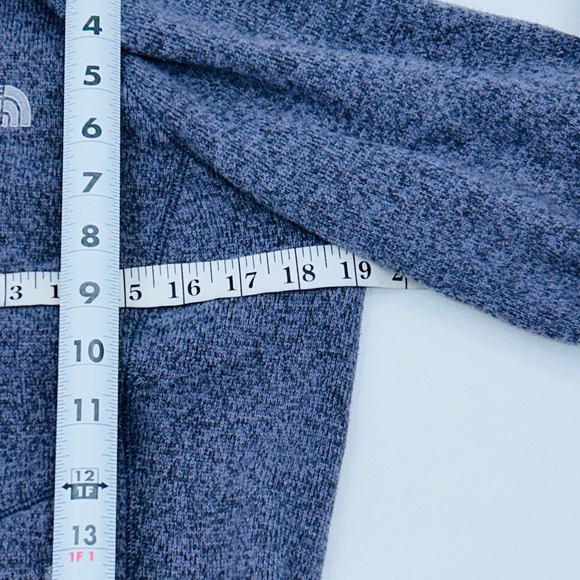 The North Face Fleece Hoodie M 1/4 Zip Pullover Gorpcore Athleisure Women - Picture 5 of 9